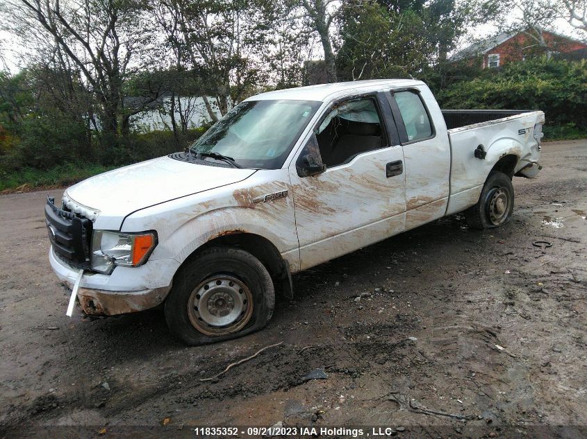 2012 Ford F-150 Xl/Stx/Xlt VIN: 1FTEX1EMXCKD62736 Lot: 11835352