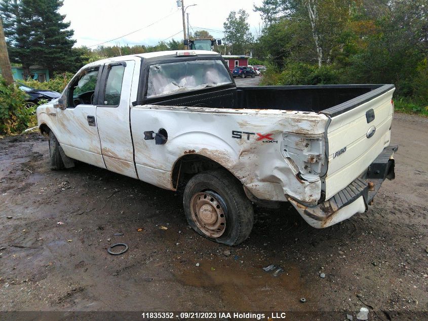 2012 Ford F-150 Xl/Stx/Xlt VIN: 1FTEX1EMXCKD62736 Lot: 11835352