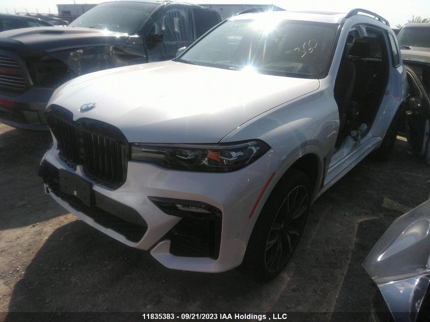 2021 BMW X7 xDrive40I VIN: 5UXCW2C06M9G08658 Lot: 11835383