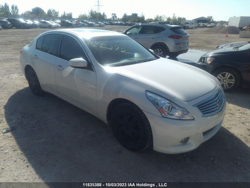 2012 Infiniti G25 Sedan X VIN: JN1DV6AR8CM862093 Lot: 11835388