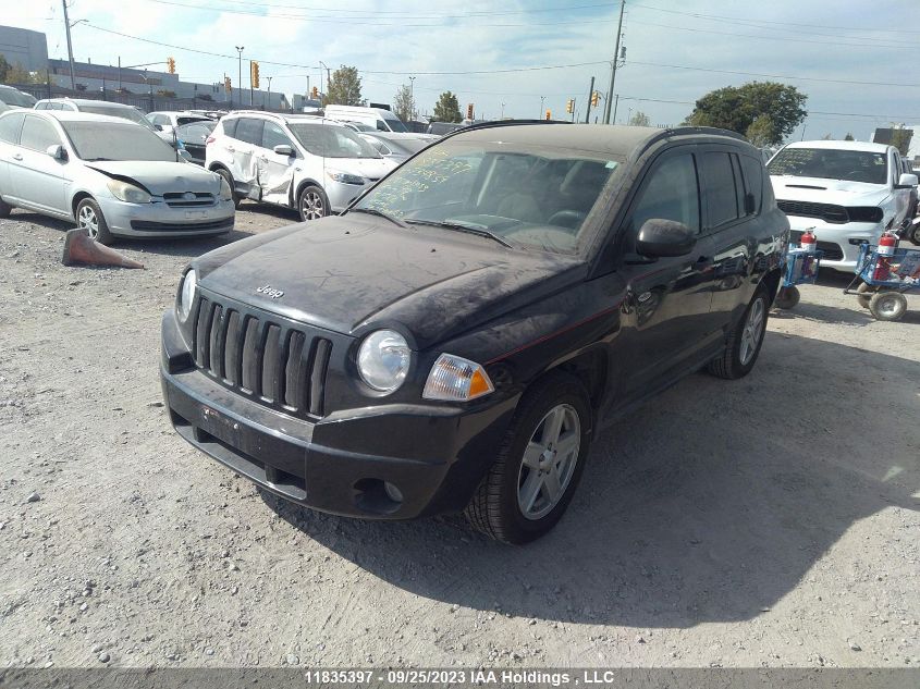 2008 Jeep Compass Sport VIN: 1J8FT47W18D734839 Lot: 11835397