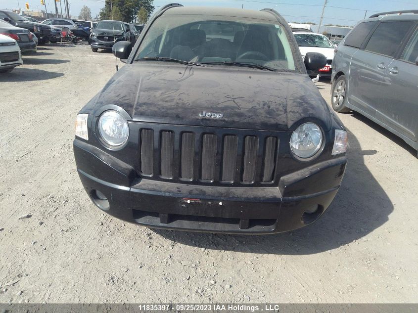 2008 Jeep Compass Sport VIN: 1J8FT47W18D734839 Lot: 11835397