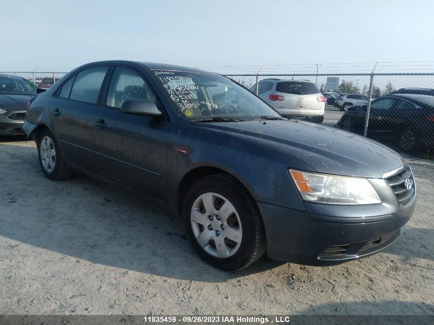 2009 Hyundai Sonata Gl VIN: 5NPET46C39H490844 Lot: 11835459