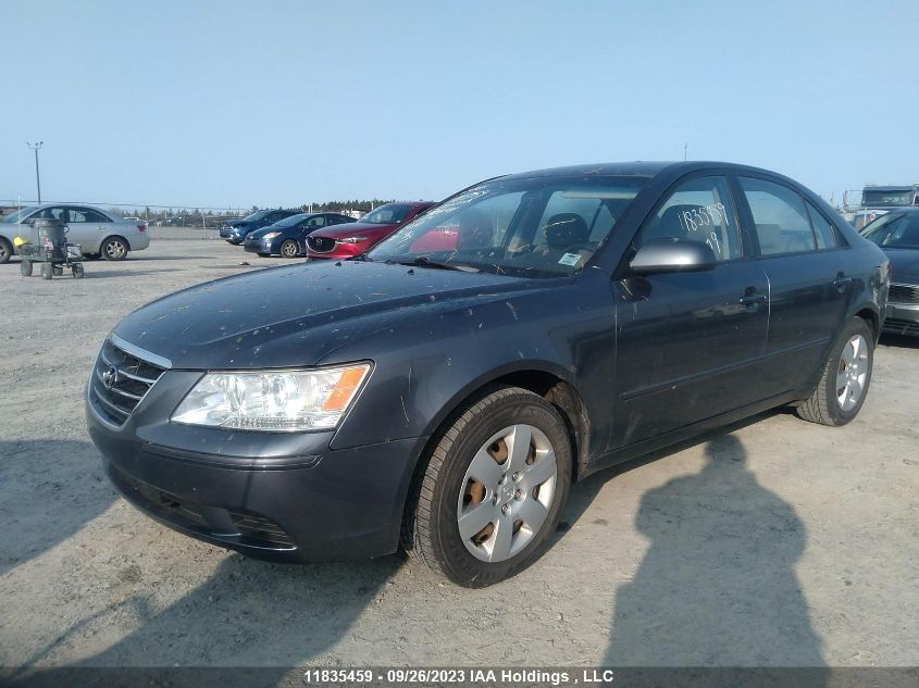 2009 Hyundai Sonata Gl VIN: 5NPET46C39H490844 Lot: 11835459