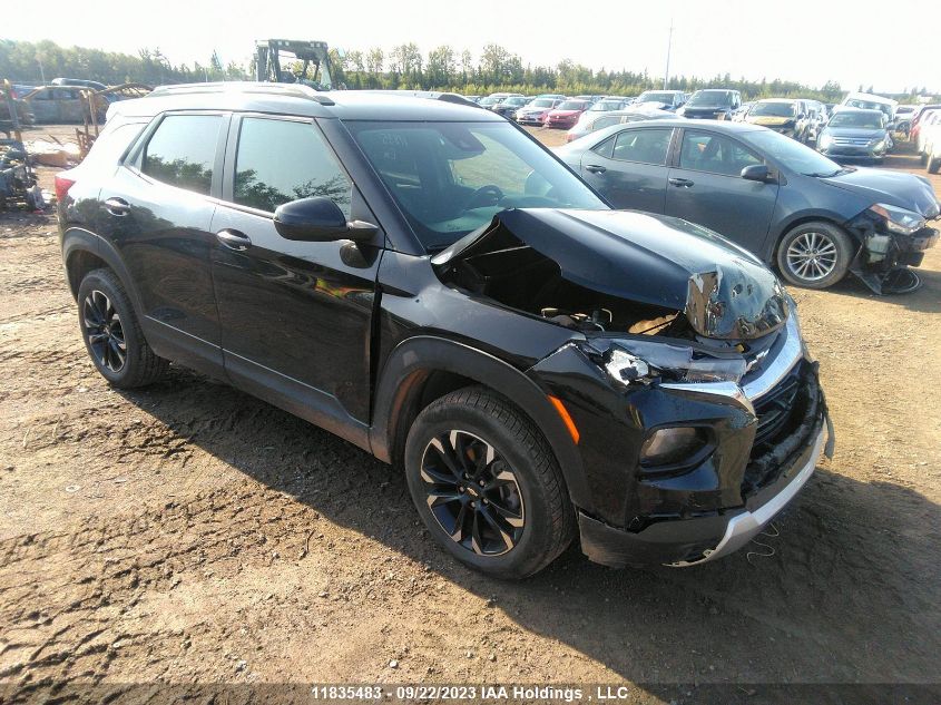 2021 Chevrolet Trailblazer Lt VIN: KL79MRSL3MB169718 Lot: 11835483