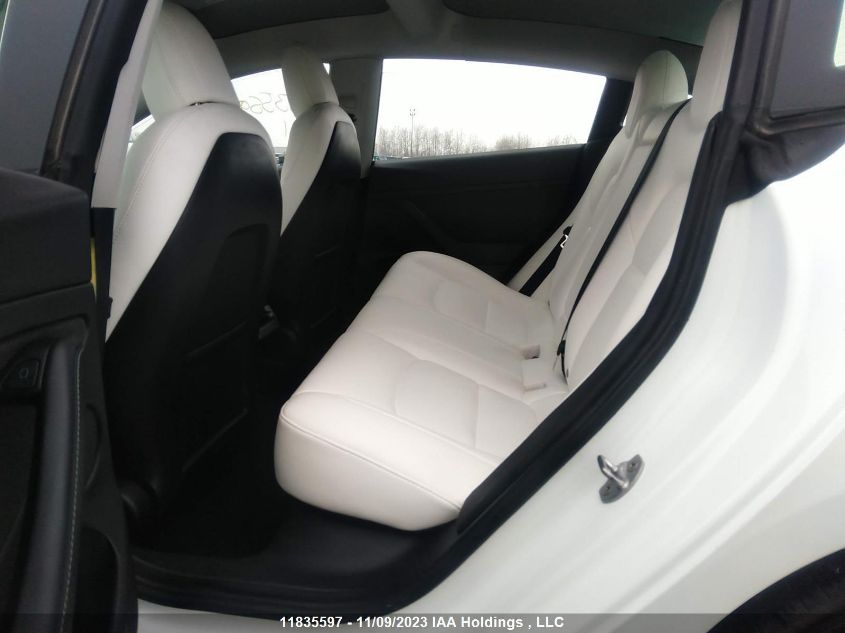 2021 Tesla Model 3 Standard Range VIN: 5YJ3E1EA1MF026040 Lot: 11835597