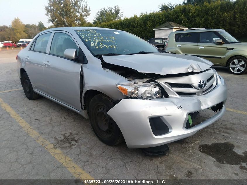 2012 Toyota Corolla Ce/Le/S VIN: 2T1BU4EE4CC798778 Lot: 11835723