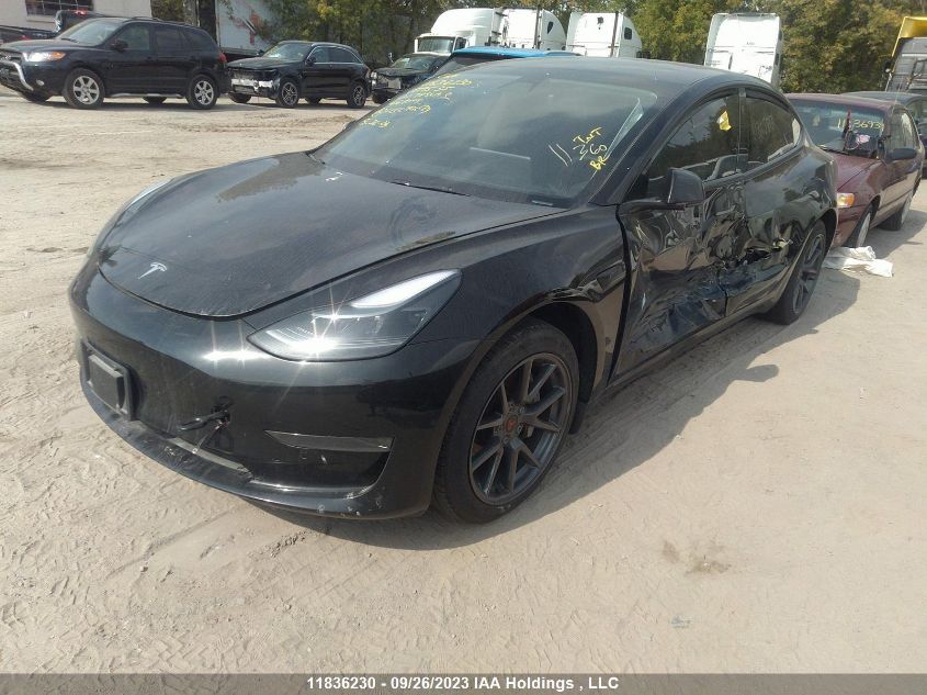 2021 Tesla Model 3 Standard Range VIN: 5YJ3E1EA3MF095358 Lot: 11836230