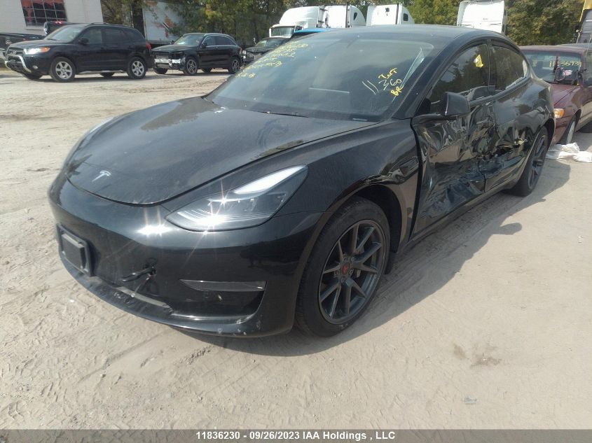 2021 Tesla Model 3 Standard Range VIN: 5YJ3E1EA3MF095358 Lot: 11836230