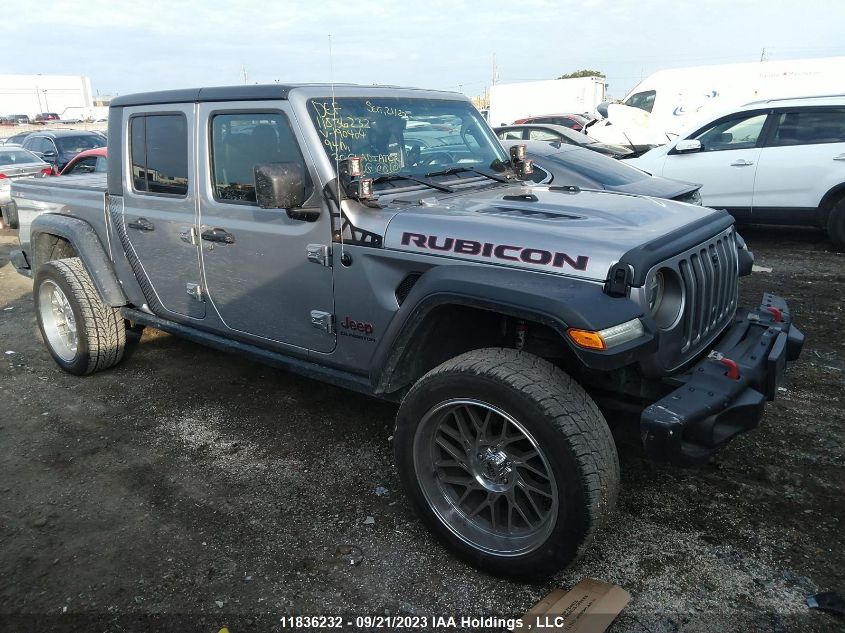 2020 Jeep Gladiator Rubicon VIN: 1C6JJTBG7LL190404 Lot: 11836232