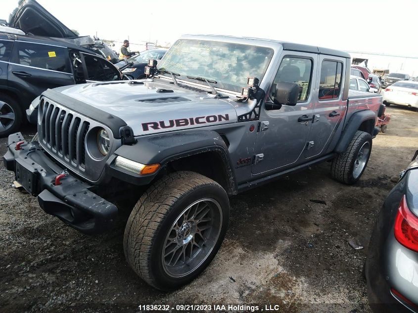 2020 Jeep Gladiator Rubicon VIN: 1C6JJTBG7LL190404 Lot: 11836232