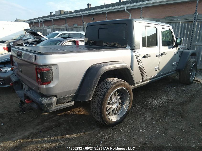 2020 Jeep Gladiator Rubicon VIN: 1C6JJTBG7LL190404 Lot: 11836232