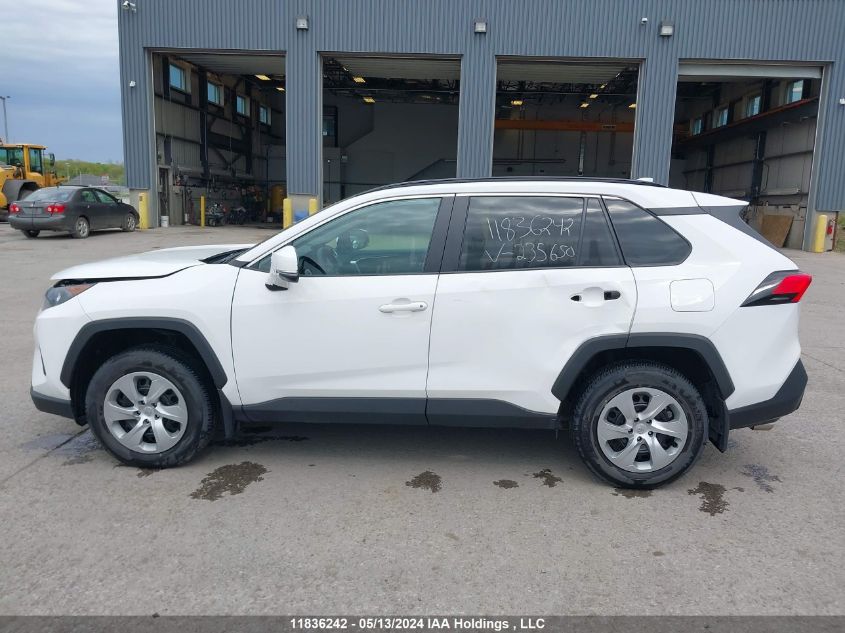 2021 Toyota Rav4 Le VIN: 2T3B1RFV8MW235650 Lot: 11836242