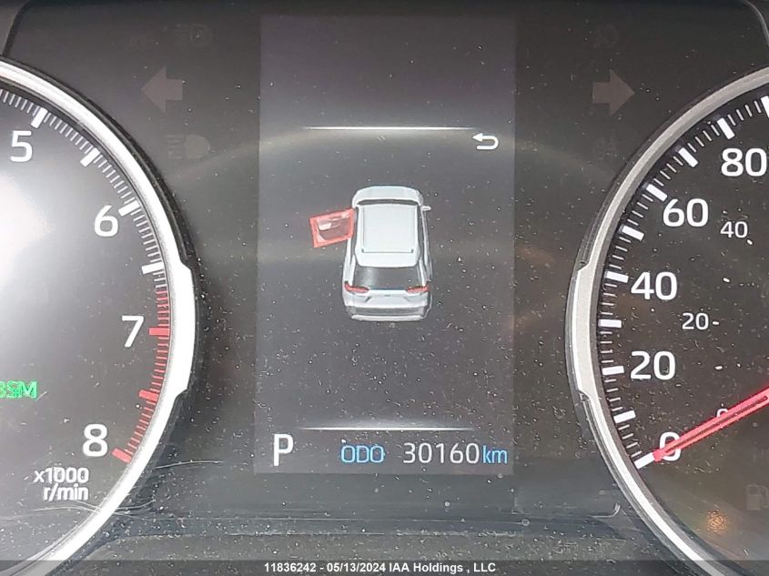 2021 Toyota Rav4 Le VIN: 2T3B1RFV8MW235650 Lot: 11836242