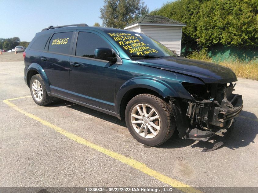 2014 Dodge Journey Sxt VIN: 3C4PDCCG2ET109258 Lot: 11836335