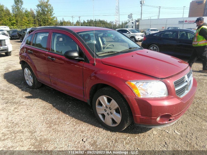 2007 Dodge Caliber Sxt VIN: 1B3HB48B37D206637 Lot: 11836392