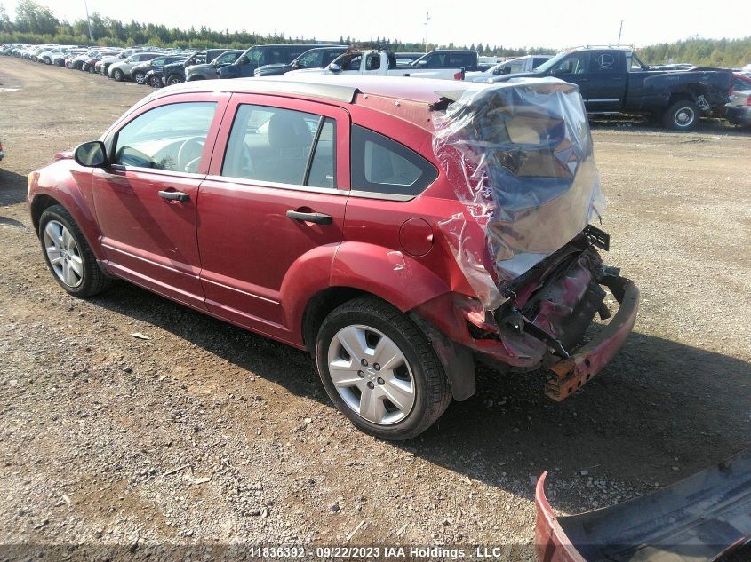 2007 Dodge Caliber Sxt VIN: 1B3HB48B37D206637 Lot: 11836392