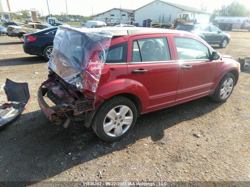 2007 Dodge Caliber Sxt VIN: 1B3HB48B37D206637 Lot: 11836392