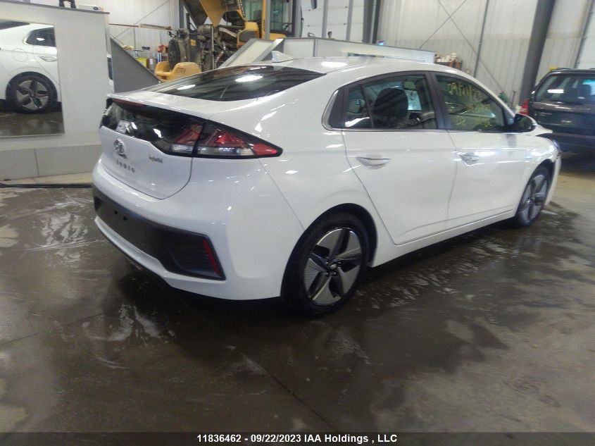 2020 Hyundai Ioniq Hybrid Ultimate VIN: KMHC05LC6LU237827 Lot: 11836462