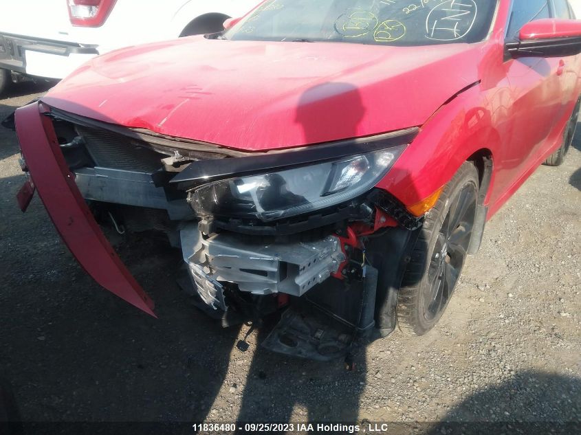 2019 Honda Civic Sedan Sport VIN: 2HGFC2F80KH021280 Lot: 11836480