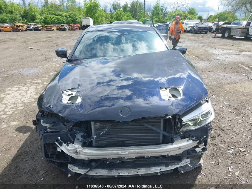 2018 BMW 5 Series 540I xDrive VIN: WBAJE7C54JWD53720 Lot: 11836543