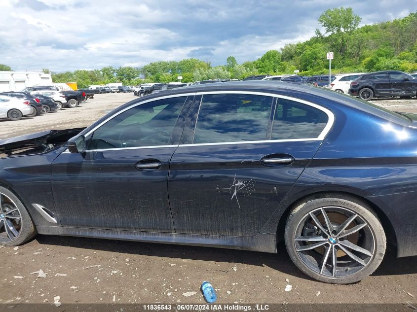 2018 BMW 5 Series 540I xDrive VIN: WBAJE7C54JWD53720 Lot: 11836543