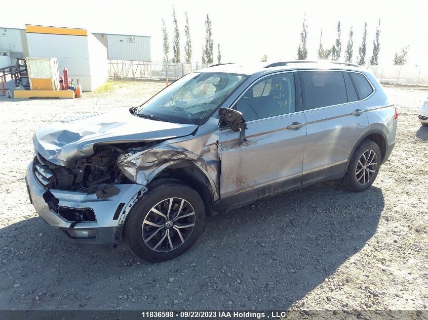 2020 Volkswagen Tiguan Comfortline/Iq Drive VIN: 3VV2B7AX9LM135083 Lot: 11836598