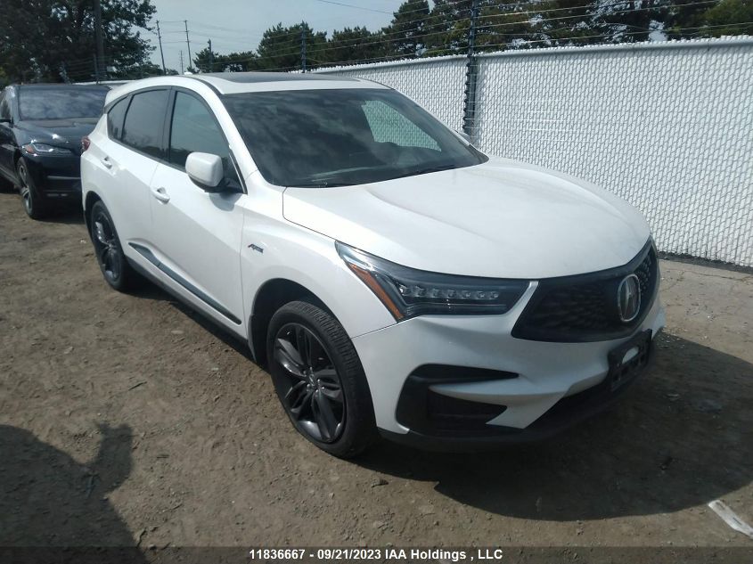 2021 Acura Rdx A-Spec VIN: 5J8TC2H62ML807487 Lot: 11836667