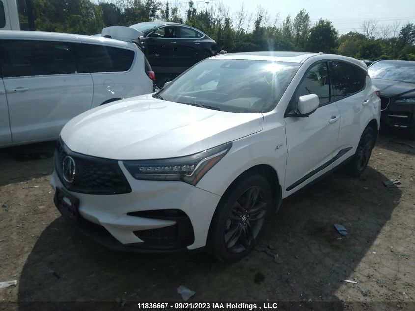 2021 Acura Rdx A-Spec VIN: 5J8TC2H62ML807487 Lot: 11836667