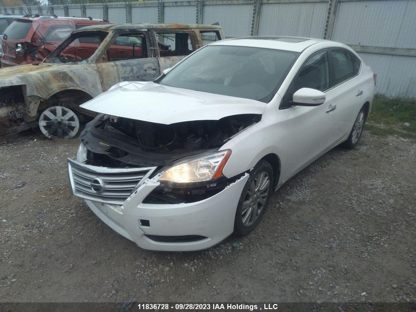 2014 Nissan Sentra VIN: 3N1AB7AP2EL648861 Lot: 11836728