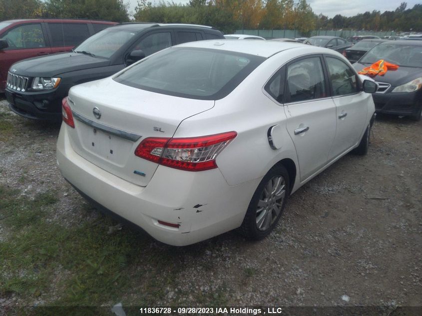 2014 Nissan Sentra VIN: 3N1AB7AP2EL648861 Lot: 11836728