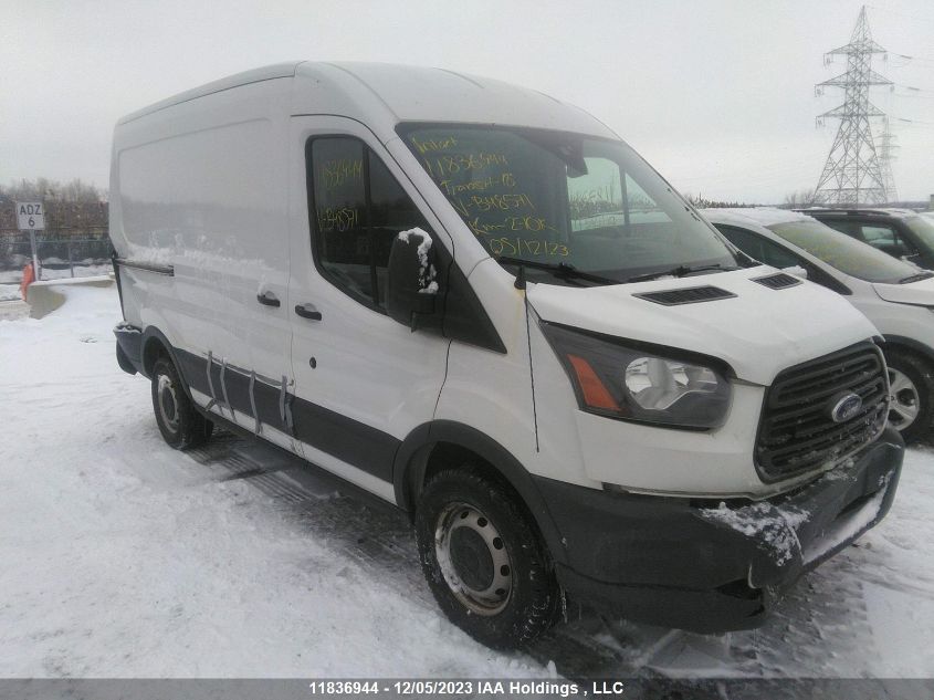 2018 Ford Transit Van VIN: 1FTYR1CM9JKB48571 Lot: 11836944