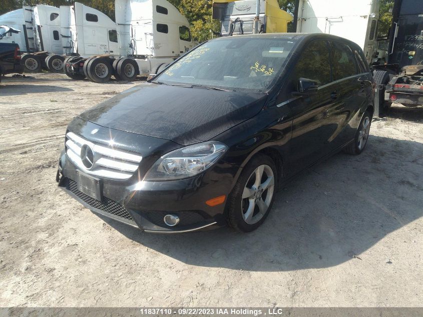 2014 Mercedes-Benz B-Class B 250 Sports Tourer VIN: WDDMH4EB4EJ276829 Lot: 11837110