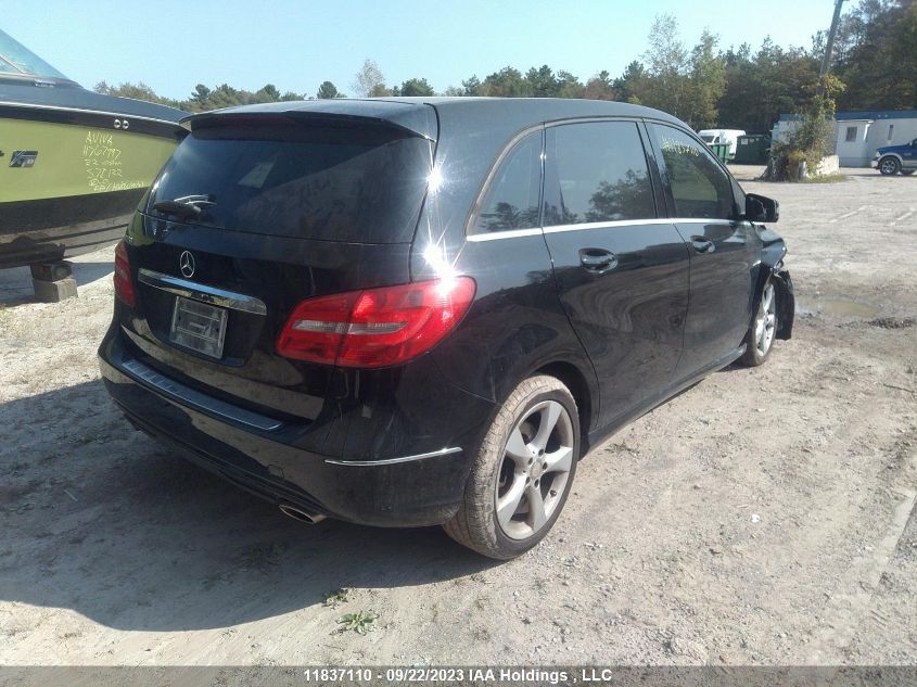 2014 Mercedes-Benz B-Class B 250 Sports Tourer VIN: WDDMH4EB4EJ276829 Lot: 11837110