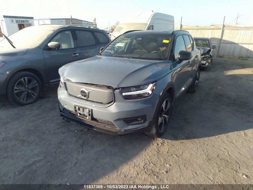 2021 Volvo Xc40 VIN: YV4ED3UR1M2565885 Lot: 11837309