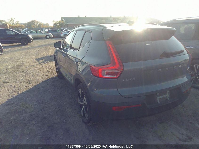 2021 Volvo Xc40 VIN: YV4ED3UR1M2565885 Lot: 11837309