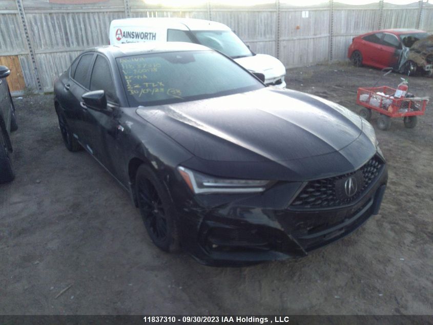 2022 Acura Tlx A-Spec VIN: 19UUB6F51NA800178 Lot: 11837310