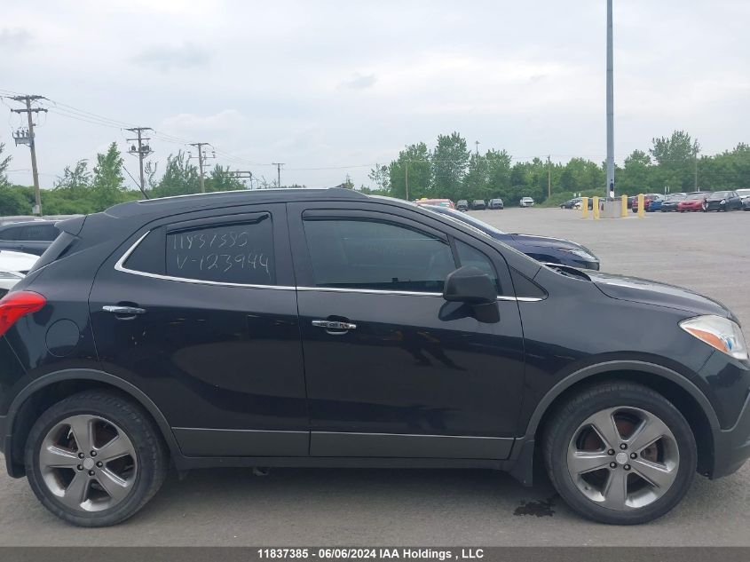 2013 Buick Encore VIN: KL4CJCSB2DB123944 Lot: 11837385