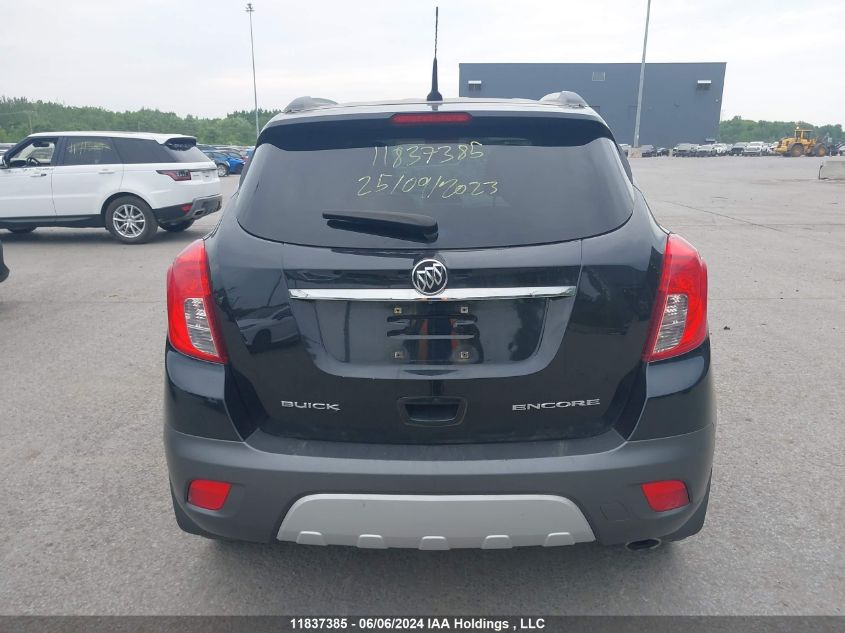 2013 Buick Encore VIN: KL4CJCSB2DB123944 Lot: 11837385