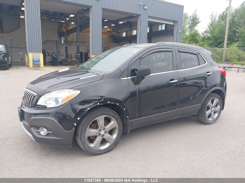 2013 Buick Encore VIN: KL4CJCSB2DB123944 Lot: 11837385