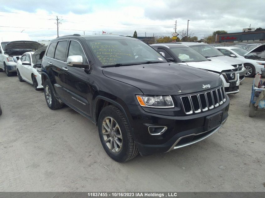 2014 Jeep Grand Cherokee Limited VIN: 1C4RJFBG2EC559153 Lot: 11837455