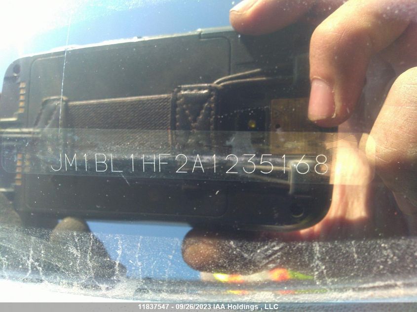 2010 Mazda Mazda3 Gx VIN: JM1BL1HF2A1235168 Lot: 11837547