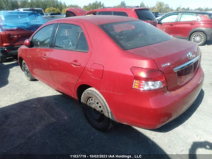 2008 Toyota Yaris VIN: JTDBT923881291686 Lot: 11837719