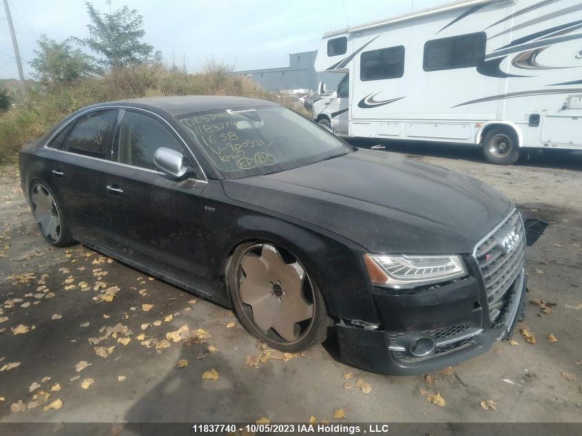 2016 Audi S8 Plus VIN: WUAJ5AFD4GN900521 Lot: 11837740