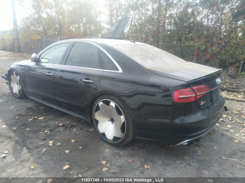 2016 Audi S8 Plus VIN: WUAJ5AFD4GN900521 Lot: 11837740