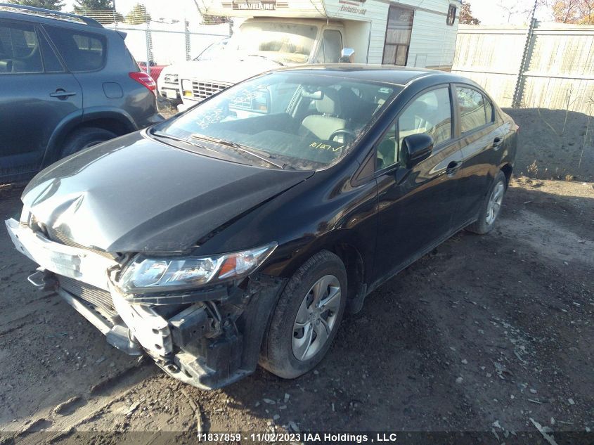 2014 Honda Civic Sedan Lx VIN: 2HGFB2F43EH031578 Lot: 11837859