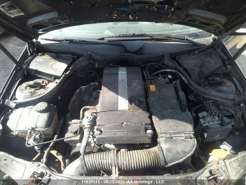 2003 Mercedes-Benz C-Class 1.8L VIN: WDBRN40JX3A473636 Lot: 11838115