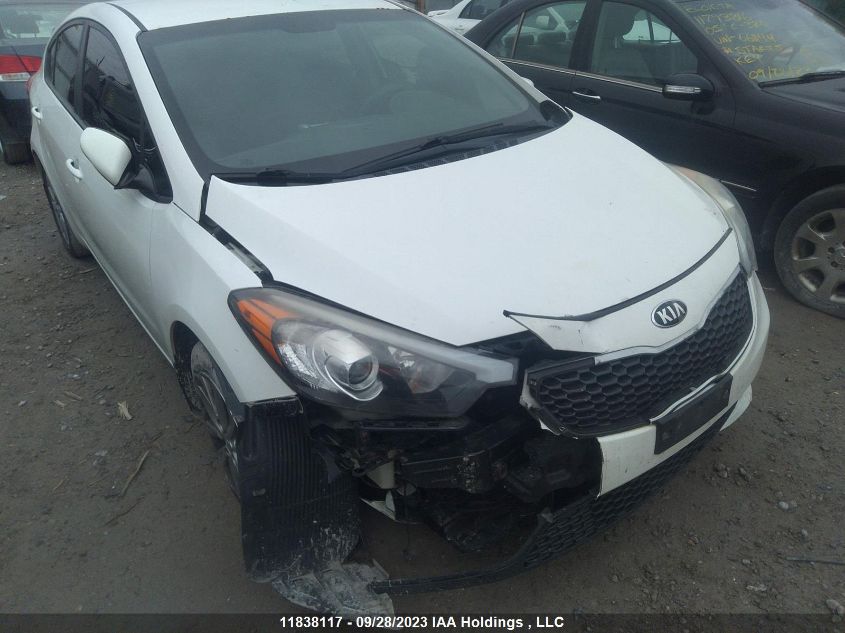 2014 Kia Forte Lx/Lx+/Se VIN: KNAFX4A67E5143258 Lot: 11838117