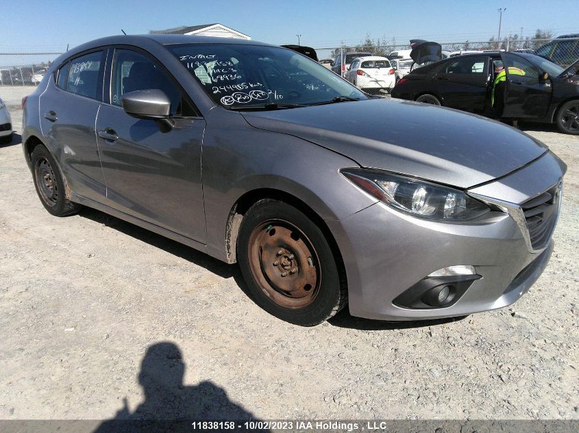 2014 Mazda Mazda3 Gs-Sky VIN: JM1BM1L7XE1168936 Lot: 11838158