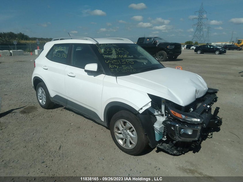 2023 Hyundai Venue VIN: KMHRC8A3XPU251340 Lot: 11838165